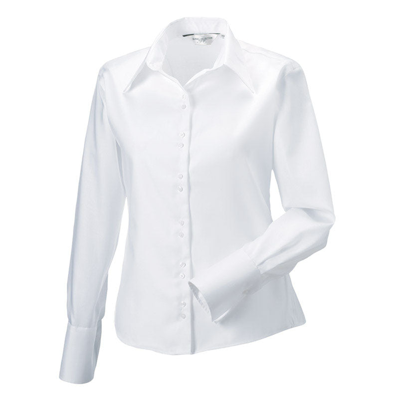 Russell Womens Long Sleeve Ultimate Non Iron Shirt