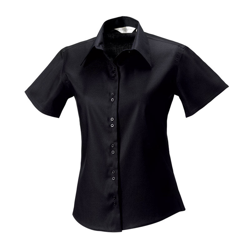 Russell Womens Short Sleeve Ultimate Non Iron Shirt