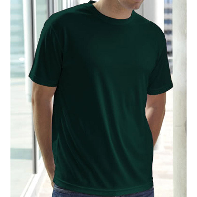 Just Cool Mens And Womens Short Sleeve Plain Colours Cotton T-Shirt
