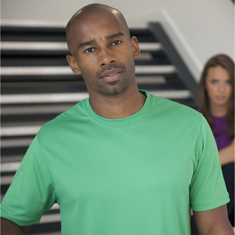 Just Cool Mens And Womens Short Sleeve Plain Colours Cotton T-Shirt
