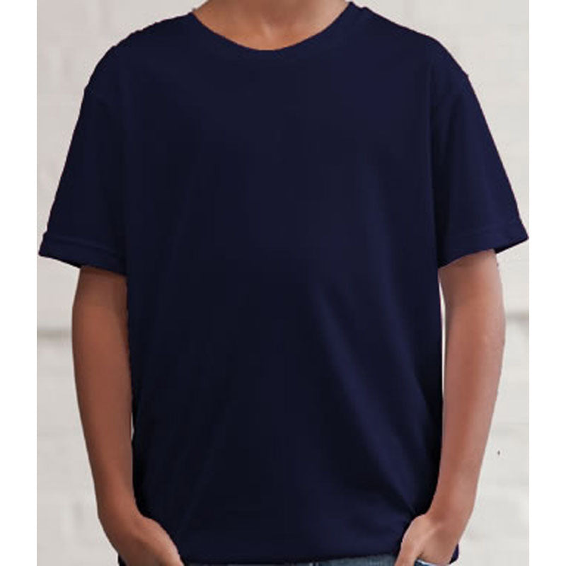 Just Cool Kids Short Sleeve Cool Colours Cotton Crew Neck T-Shirt