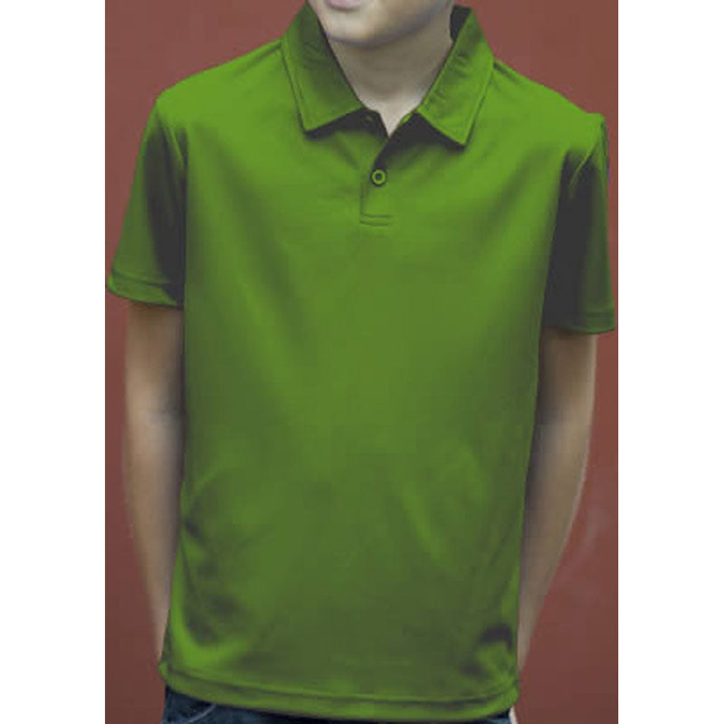 Just Cool Kids Cool Colours Short Sleeve Cotton Polo Shirt