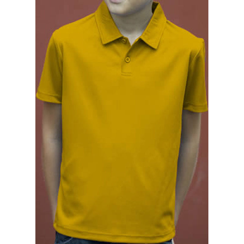 Just Cool Kids Cool Colours Short Sleeve Cotton Polo Shirt