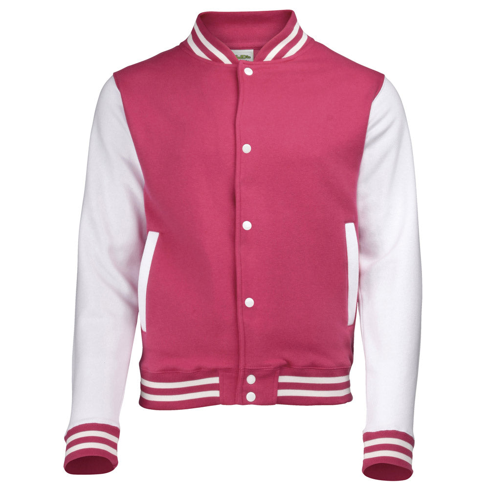 Awdis Kids Contrast Varsity Cool Colours Jacket