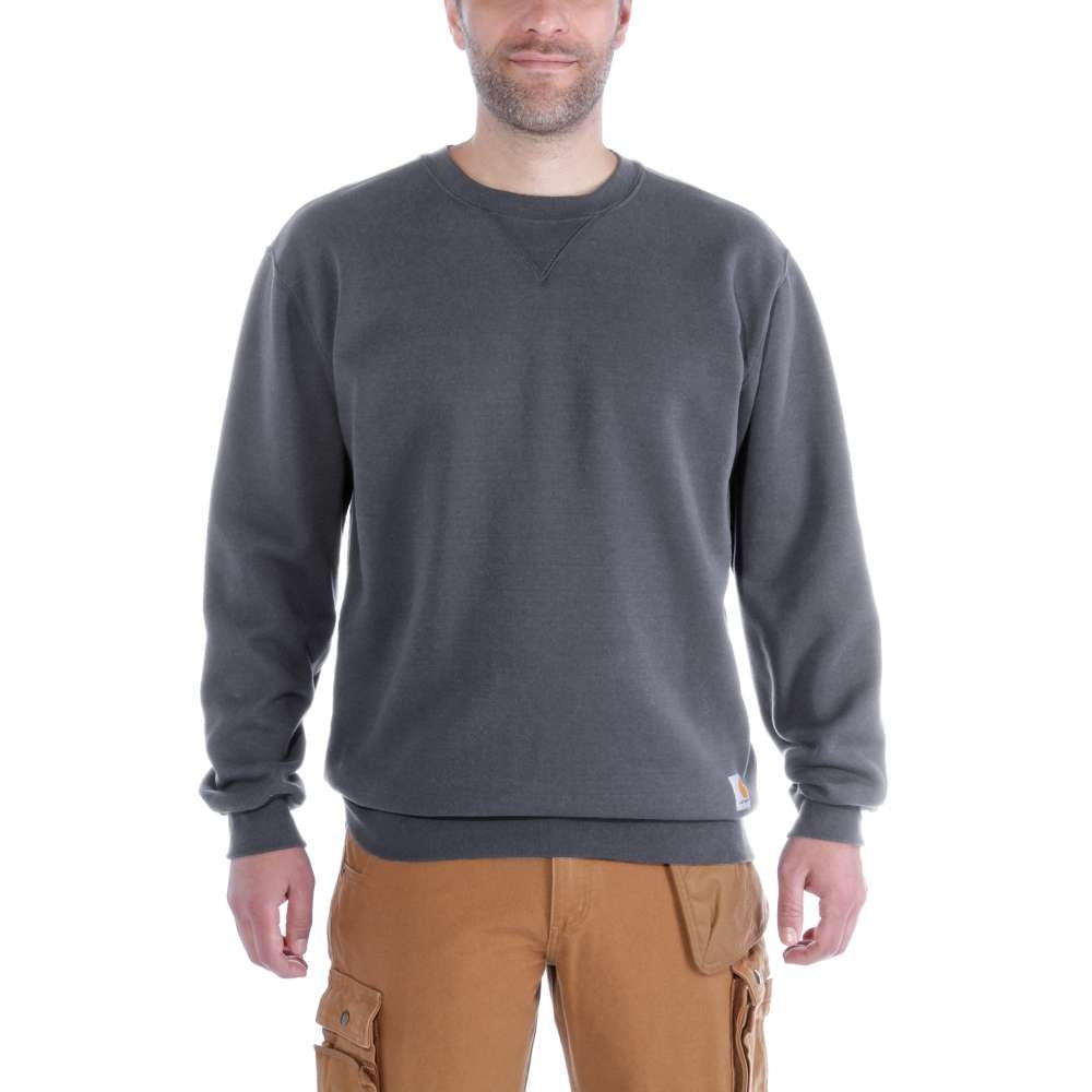 Carhartt Mens Midweight Cotton Polyester Crew Neck Sweatshirt Top