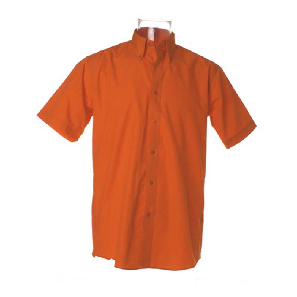 Kustom Kit Mens Workforce Shirt Short Sleeved