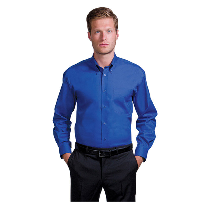 Kustom Kit Mens Corporate Oxford Shirt Long Sleeved 22 - 22" Collar, 62/64" Chest