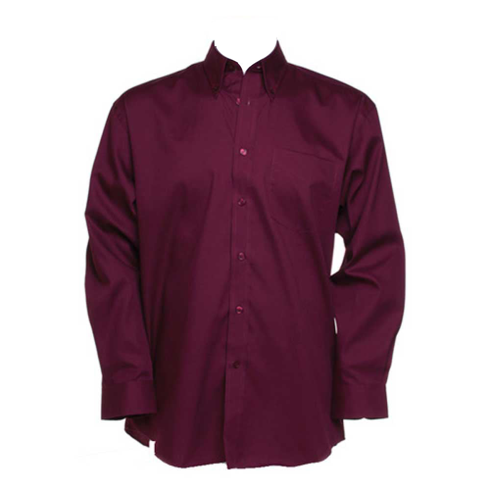 Kustom Kit Mens Corporate Oxford Shirt Long Sleeved 22 - 22" Collar, 62/64" Chest