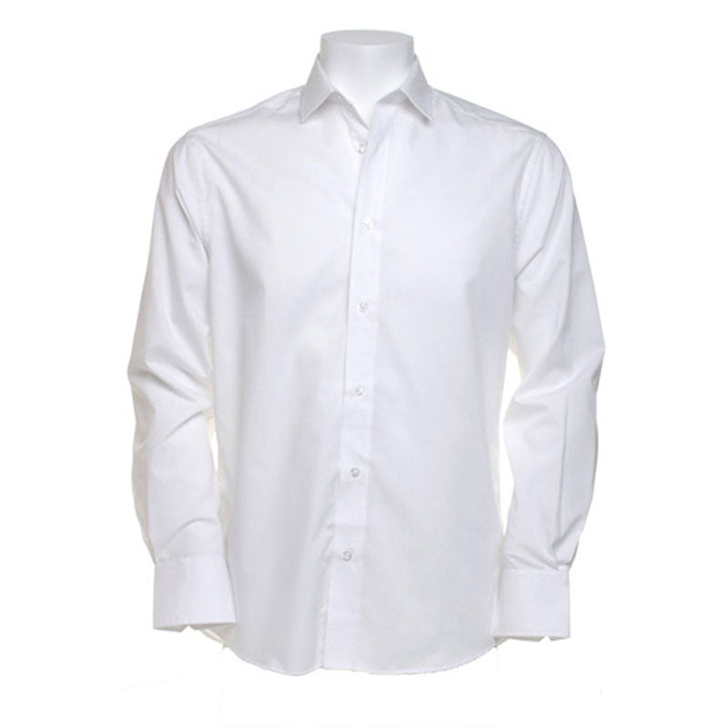 Kustom Kit Tailored Mens Colours Long Sleeved Formal Business Work Shirt 14.5 - 14.5" Collar, 36/38" Chest