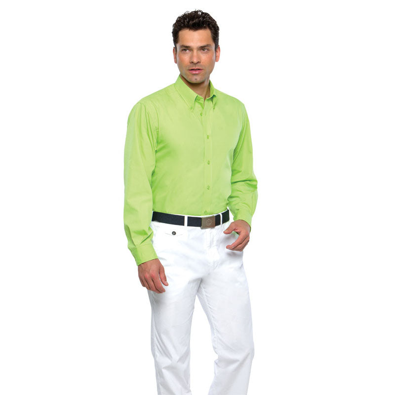 Kustom Kit Mens Workforce Shirt Long Sleeved