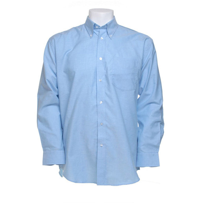 Kustom Kit Mens Workwear Oxford Long Sleeve Shirt 19 - 19" Collar, 49" Chest