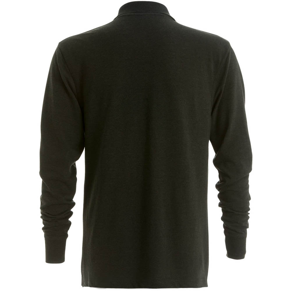 Kustom Kit Mens Pique Polo Shirt Long Sleeve