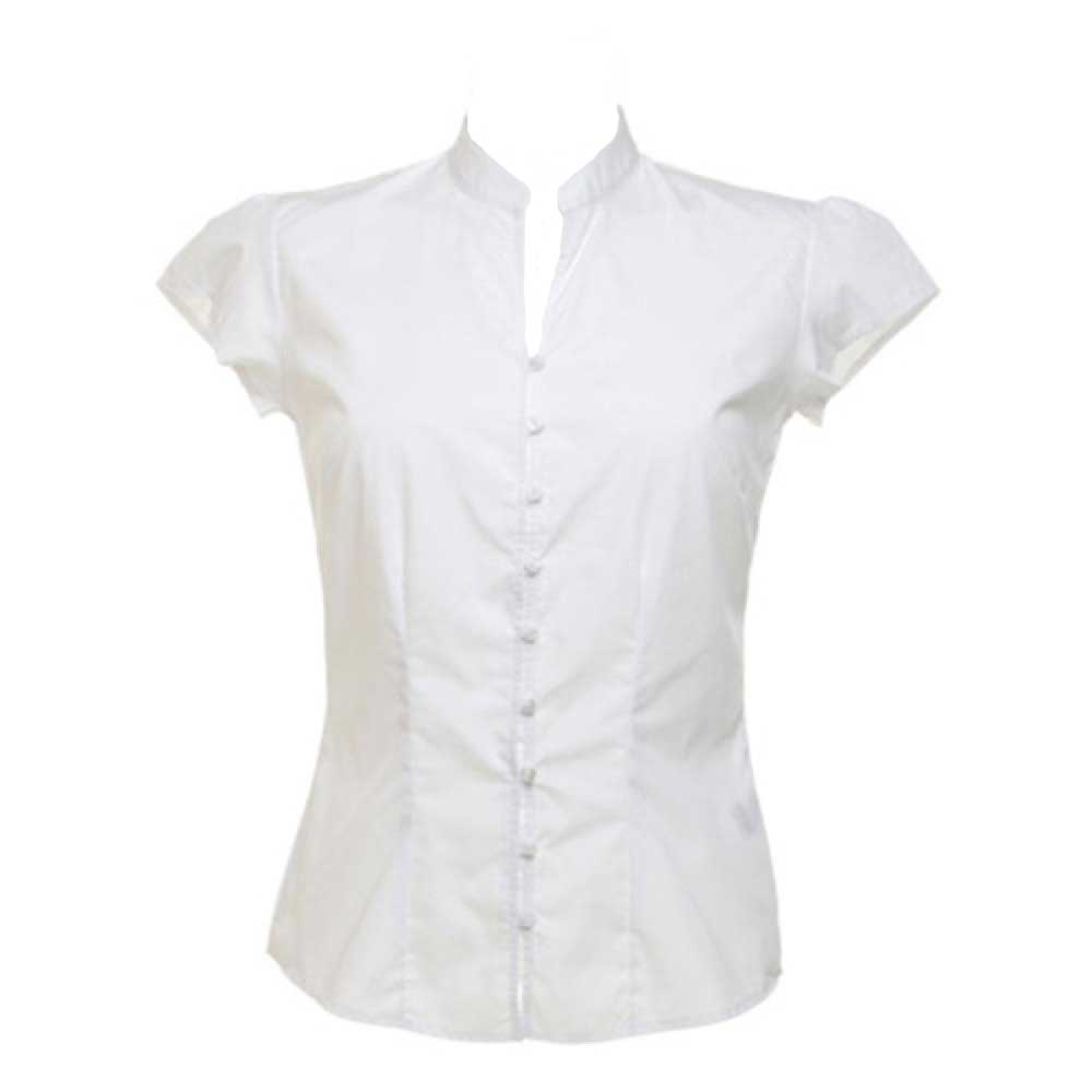 Kustom Kit Ladies Blouse Cap Sleeve Shirt