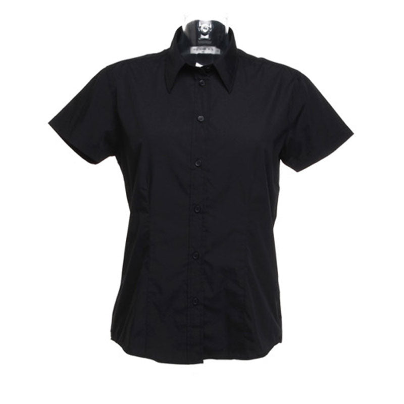 Kustom Kit Workforce Ladies Short Sleeved Blouse