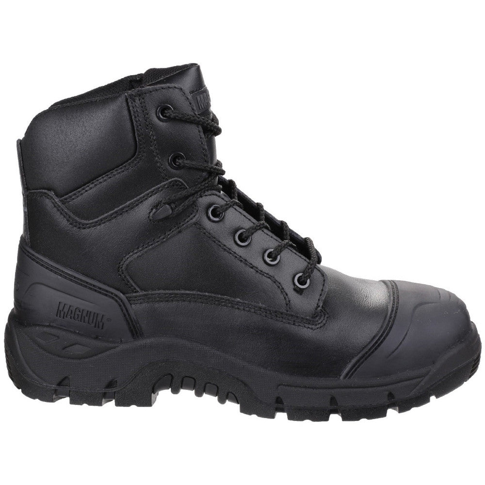 Magnum Mens Roadmaster Durable Leather Lace Up Safety Boots