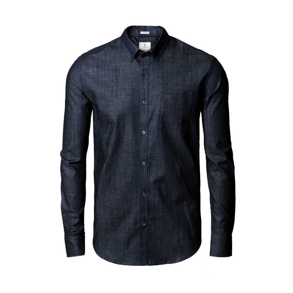 Nimbus Mens Torrance Stretch Denim Shirt