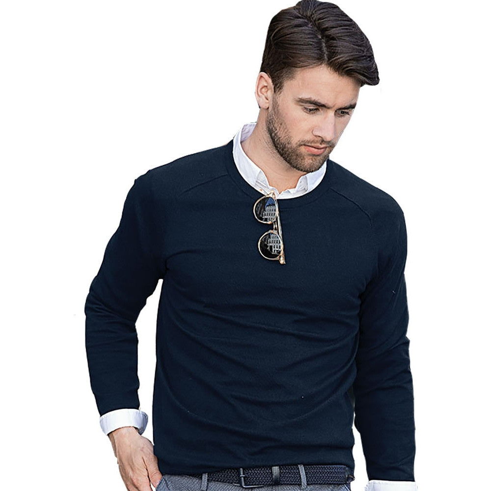 Nimbus Mens Brighton Knitted Crew Neck Casual Sweater