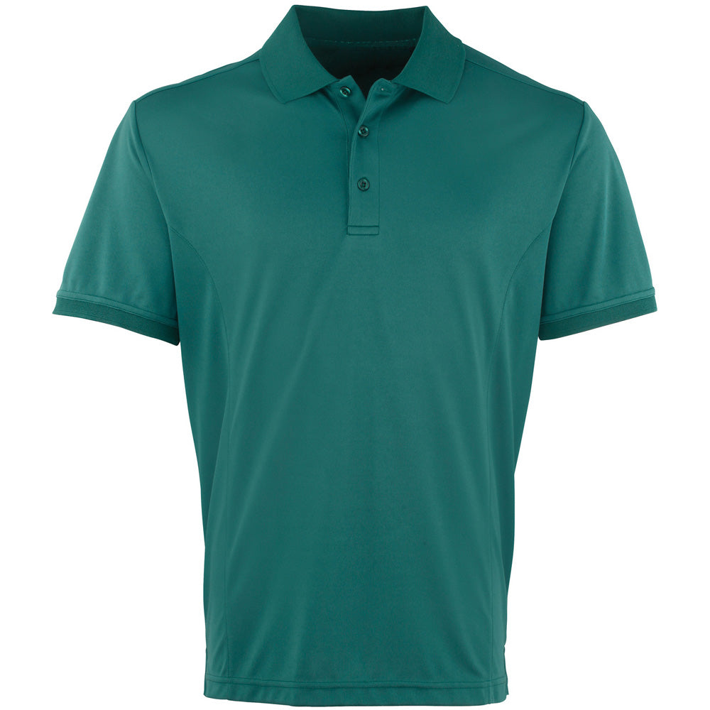 Premier Mens Coolchecker Pique Wicking Quick Dry Workwear Polo Shirt