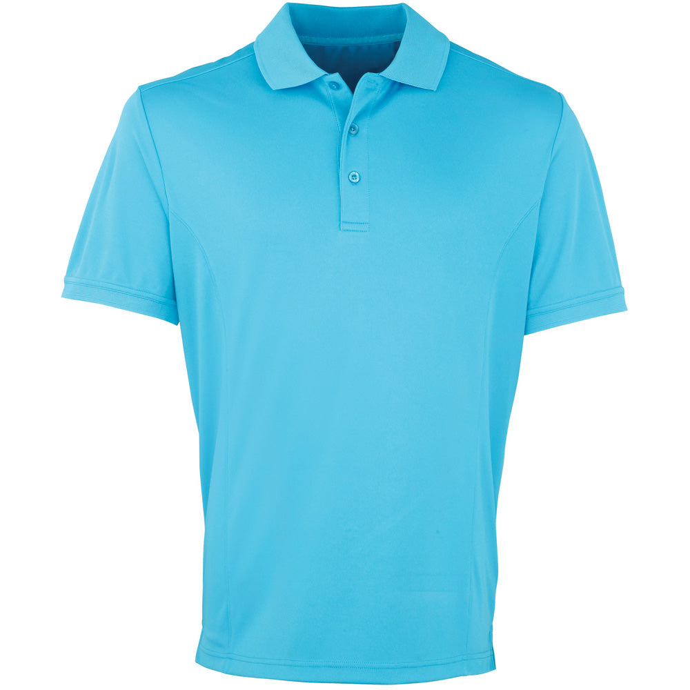 Premier Mens Coolchecker Pique Wicking Quick Dry Workwear Polo Shirt
