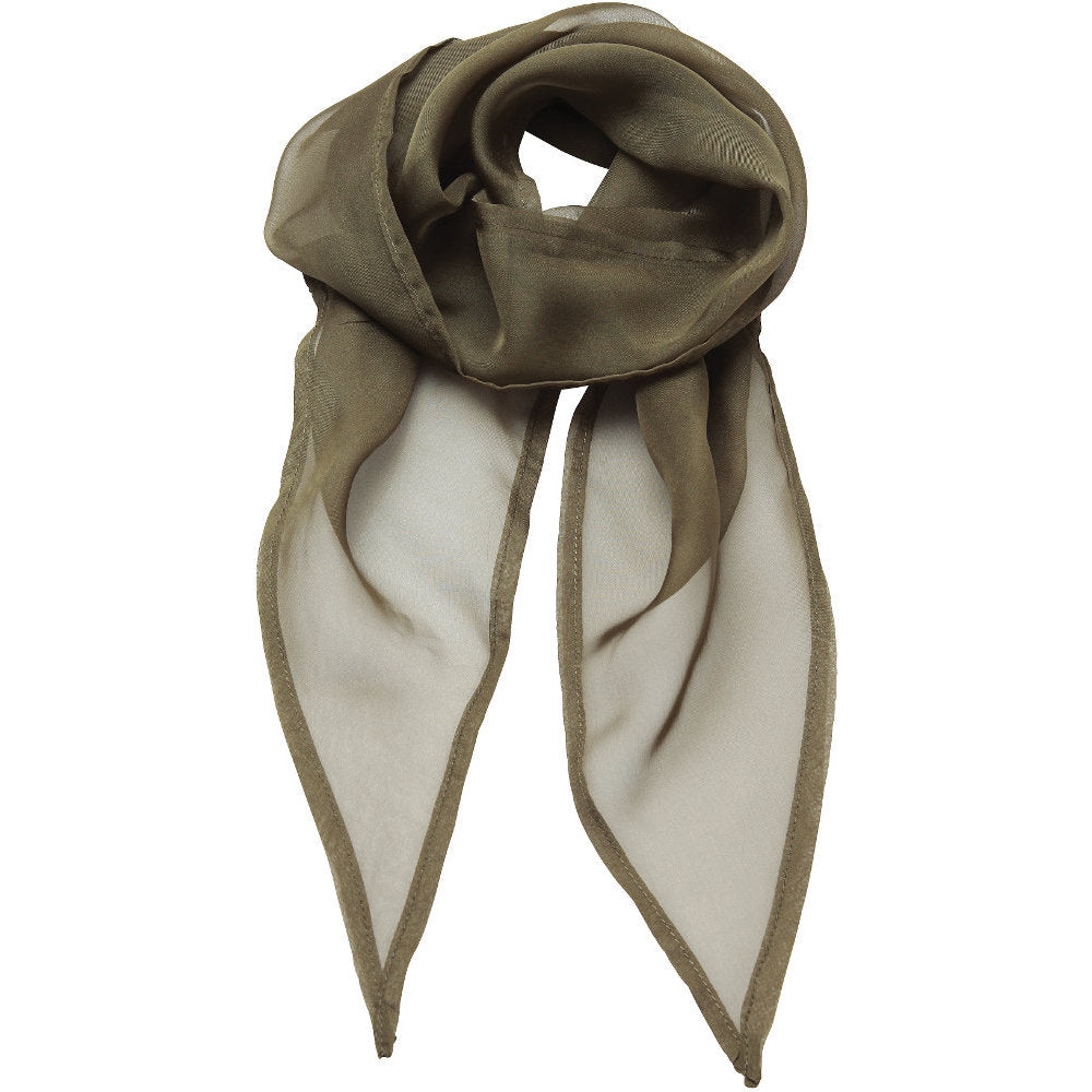 Premier Womens Ladies Chiffon Lightweight Business Corporate Scarf