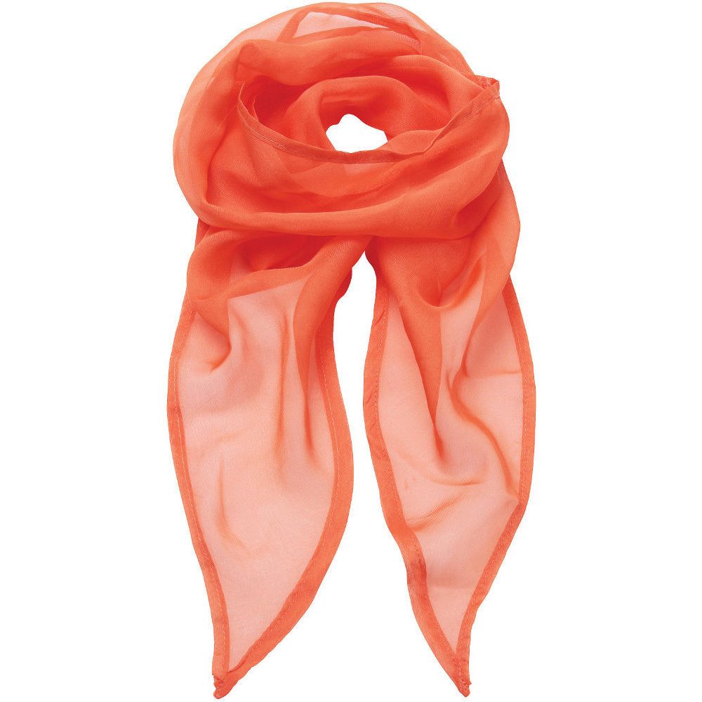 Premier Womens Ladies Chiffon Lightweight Business Corporate Scarf