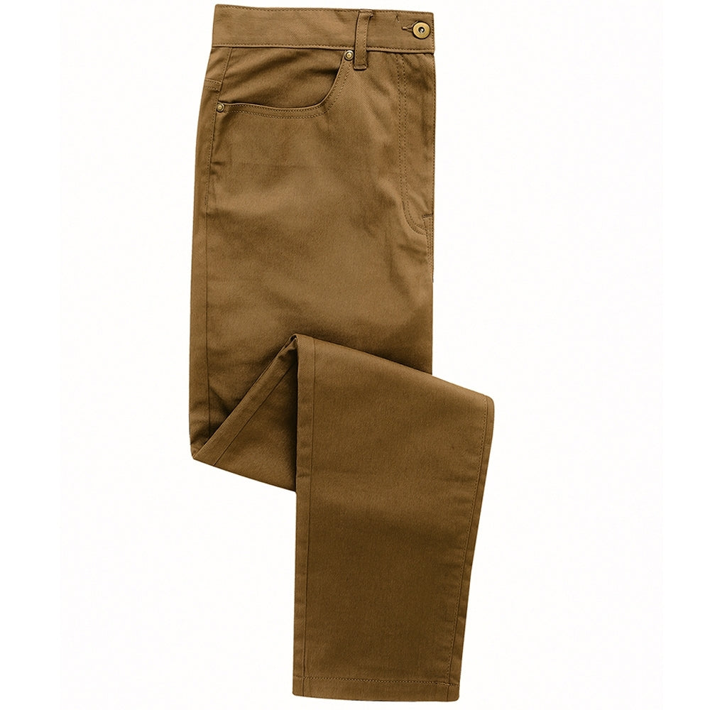Premier Mens Performance Chino Style Polyester Work Jeans