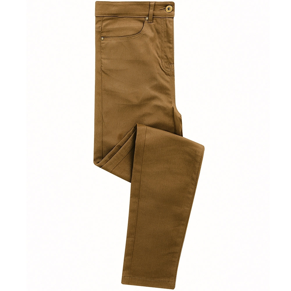 Premier Womens Performance Chino Style Polyester Work Jeans