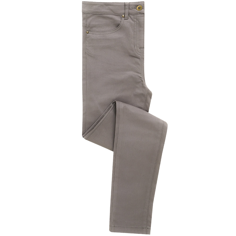Premier Womens Performance Chino Style Polyester Work Jeans