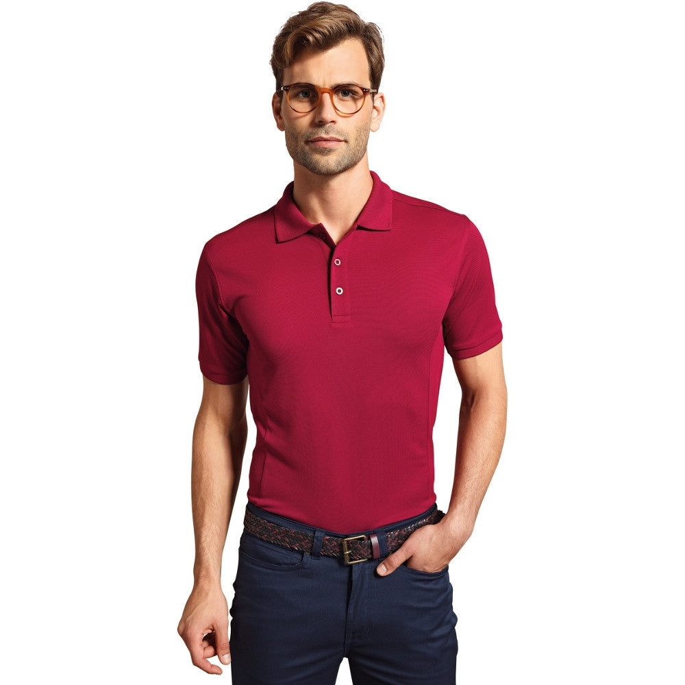 Premier Mens Coolchecker Plus Pique Polyester Polo Shirt