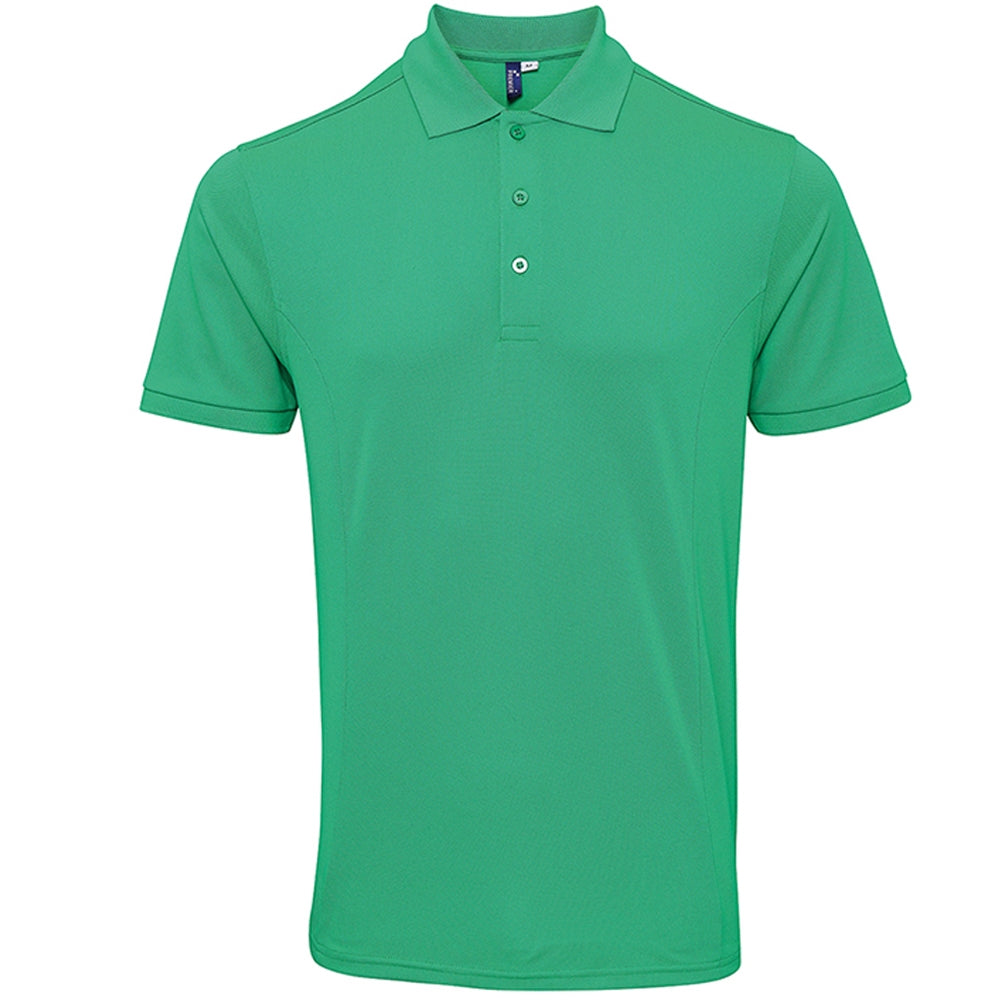 Premier Mens Coolchecker Plus Pique Polyester Polo Shirt