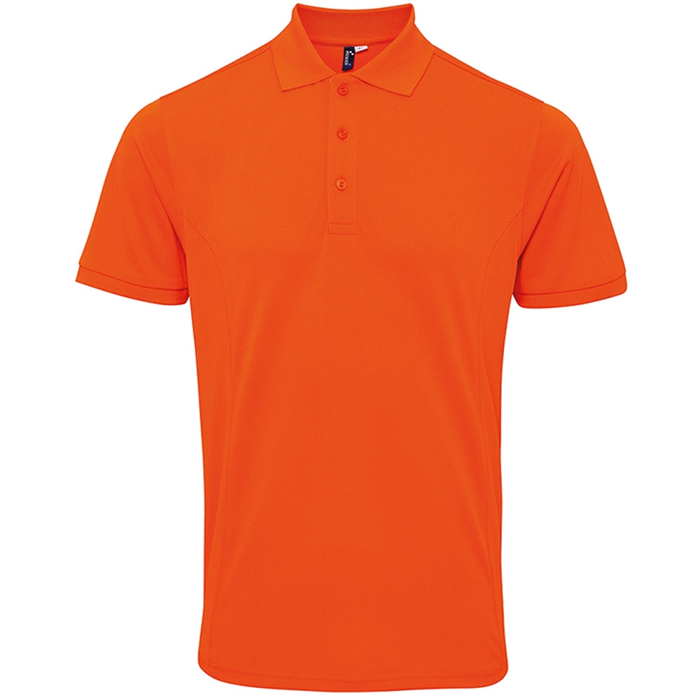 Premier Mens Coolchecker Plus Pique Polyester Polo Shirt