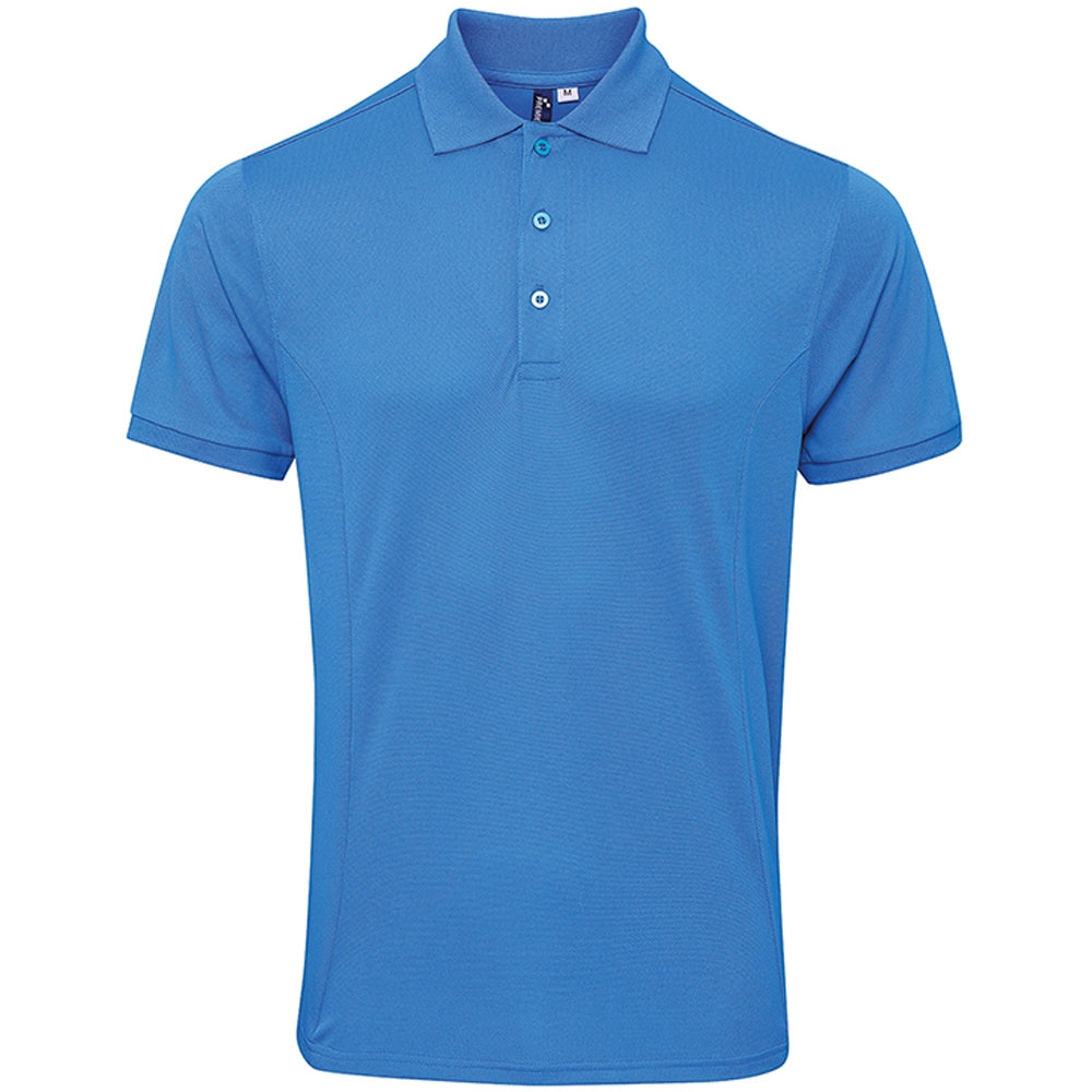 Premier Mens Coolchecker Plus Pique Polyester Polo Shirt