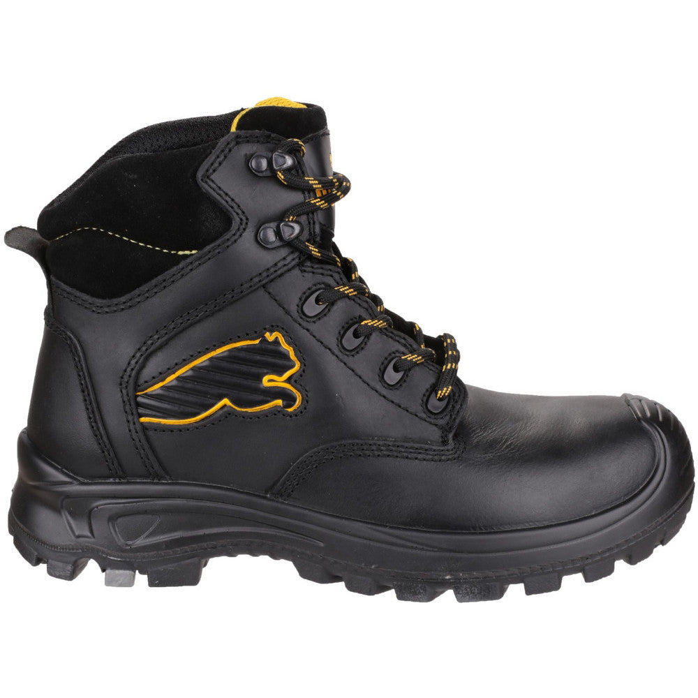Puma Safety Footwear Mens Borneo Mid Leather S3 HRO SRC Safety Boots