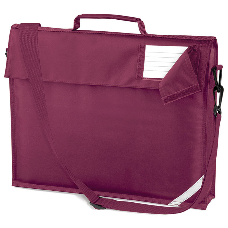 Quadra Unisex Junior Colours School book bag with strap One Size