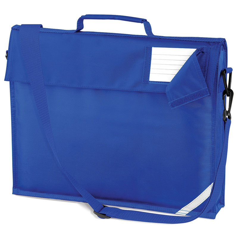 Quadra Unisex Junior Colours School book bag with strap One Size
