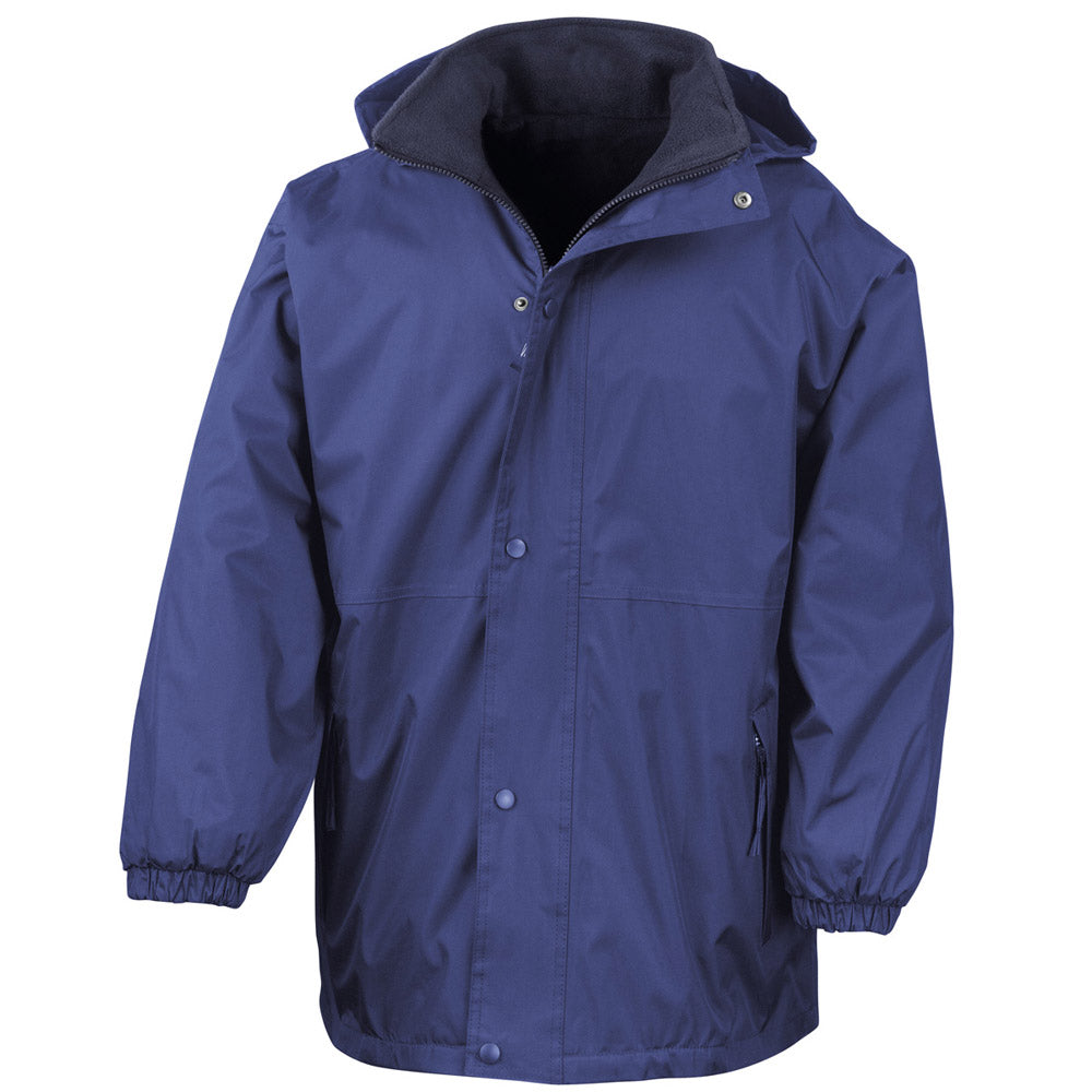 Result Mens Reversible Stormproof Waterproof Coat Fleece Jacket