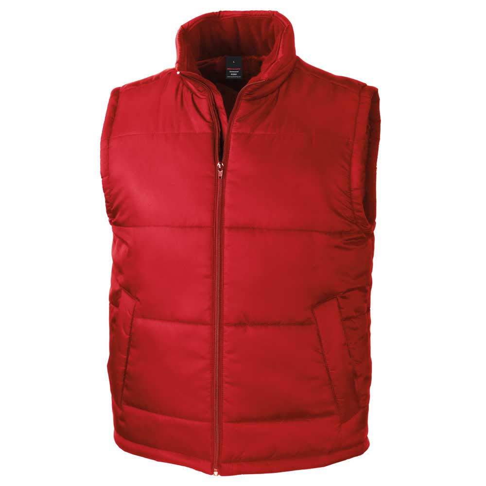 Result Core Unisex Mens & Womens Softshell Quilted Gilet Bodywarmer Jacket