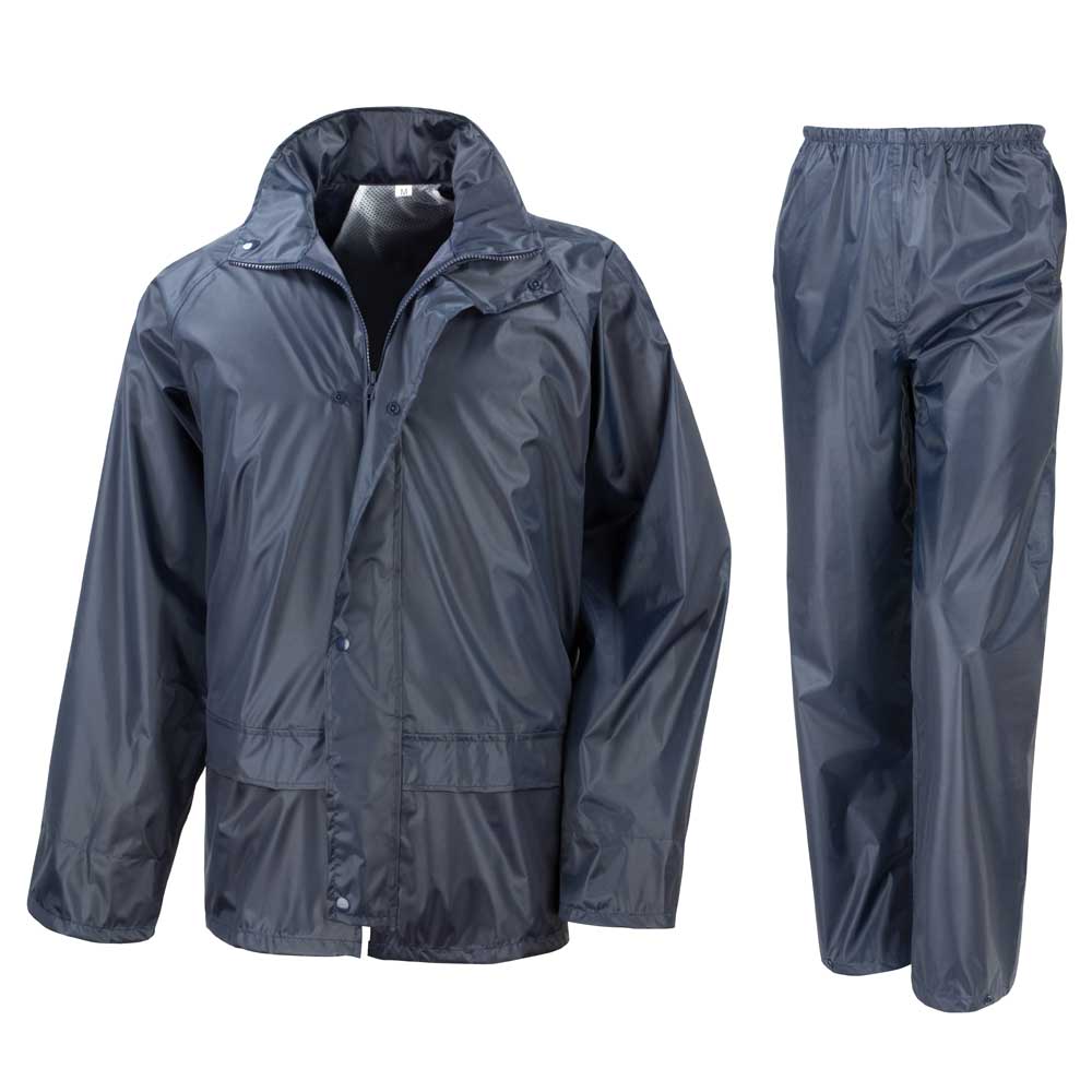 Result Core Mens Waterproof Jacket & Trousers Rain Suit S,M,L,XL,XXL,3XL