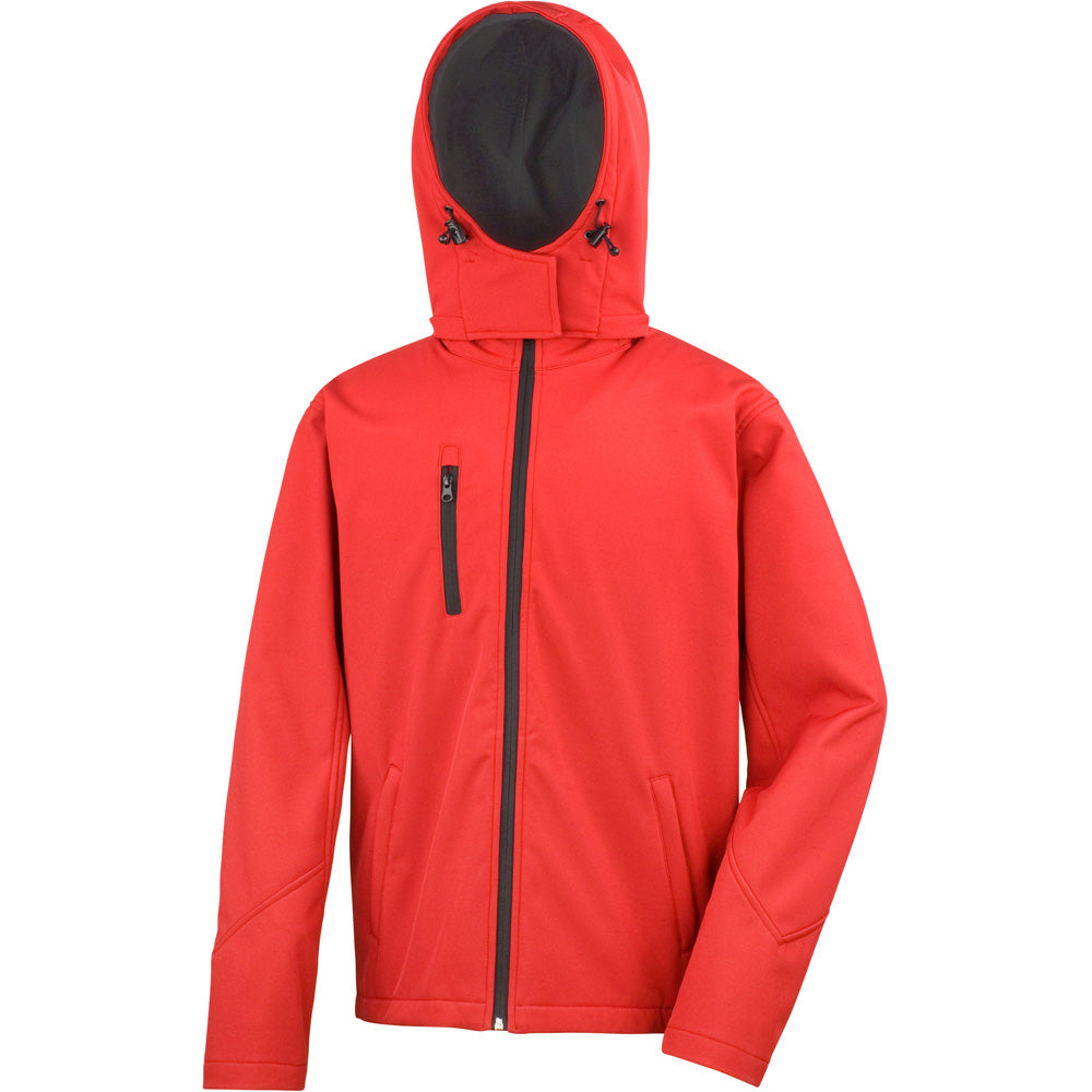 Result Core Mens Performance Hooded Softshell Jacket
