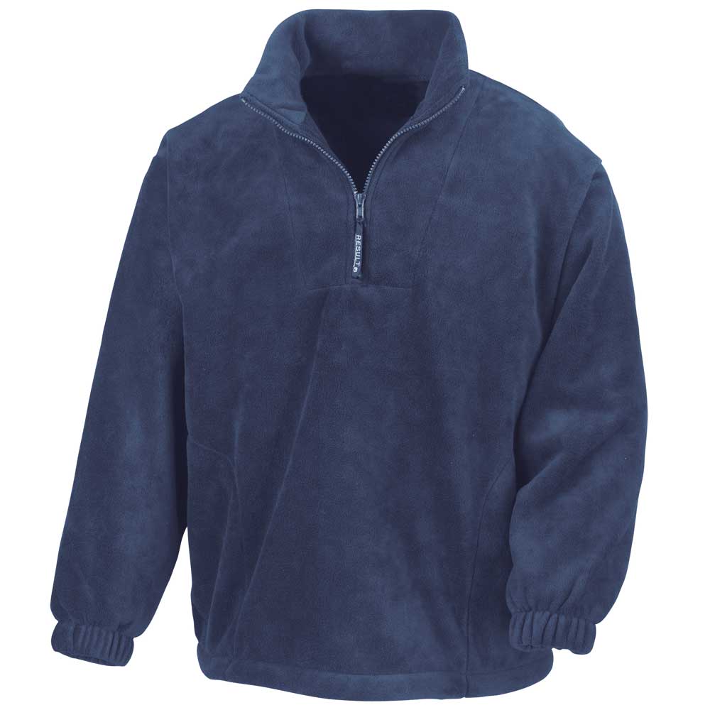Result Childrens Kids Boys and Girls Quarter Zip Fleece Jackets