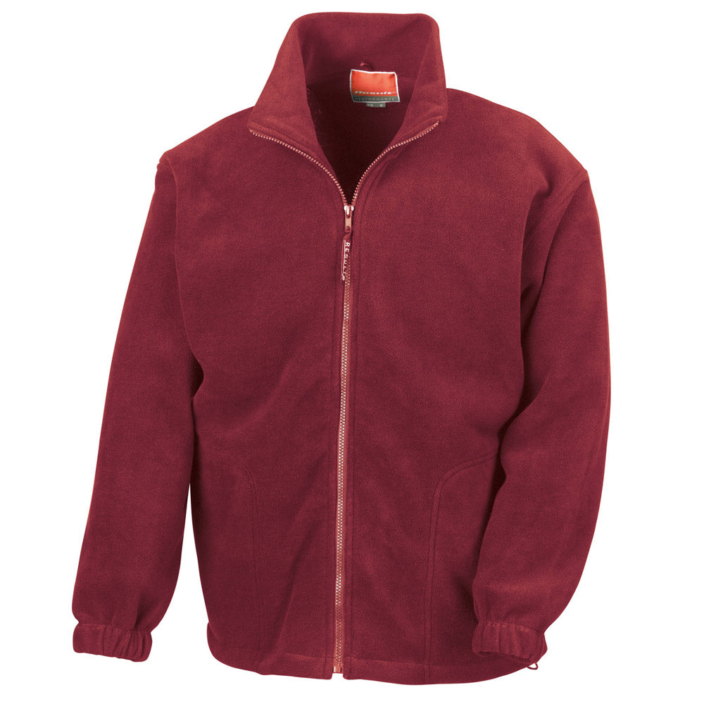 Result Mens Full Zip Active Full Zip Anti Pilling Fleece Jackets