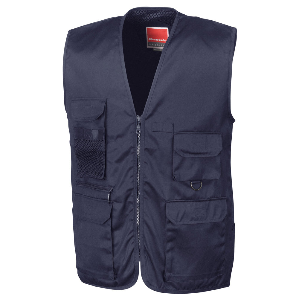 Result Mens Adventure Safari Hunting Fishing Gilet Waistcoat Bodywarmer