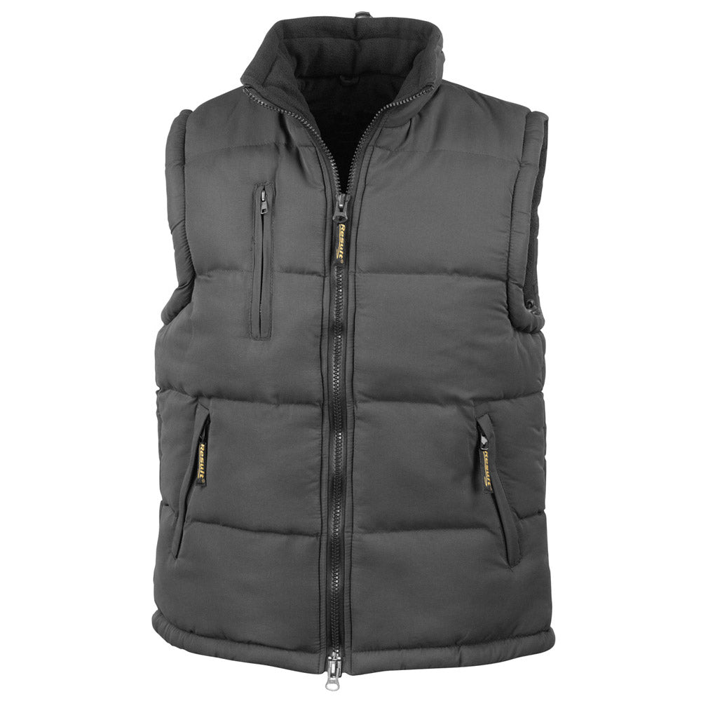Result Womens Hooded Micro Quilted Bodywarmer Gilet
