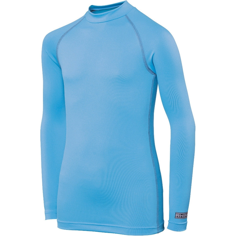 Rhino Boys Long Sleeve Quick Drying Turtleneck Baselayer Top