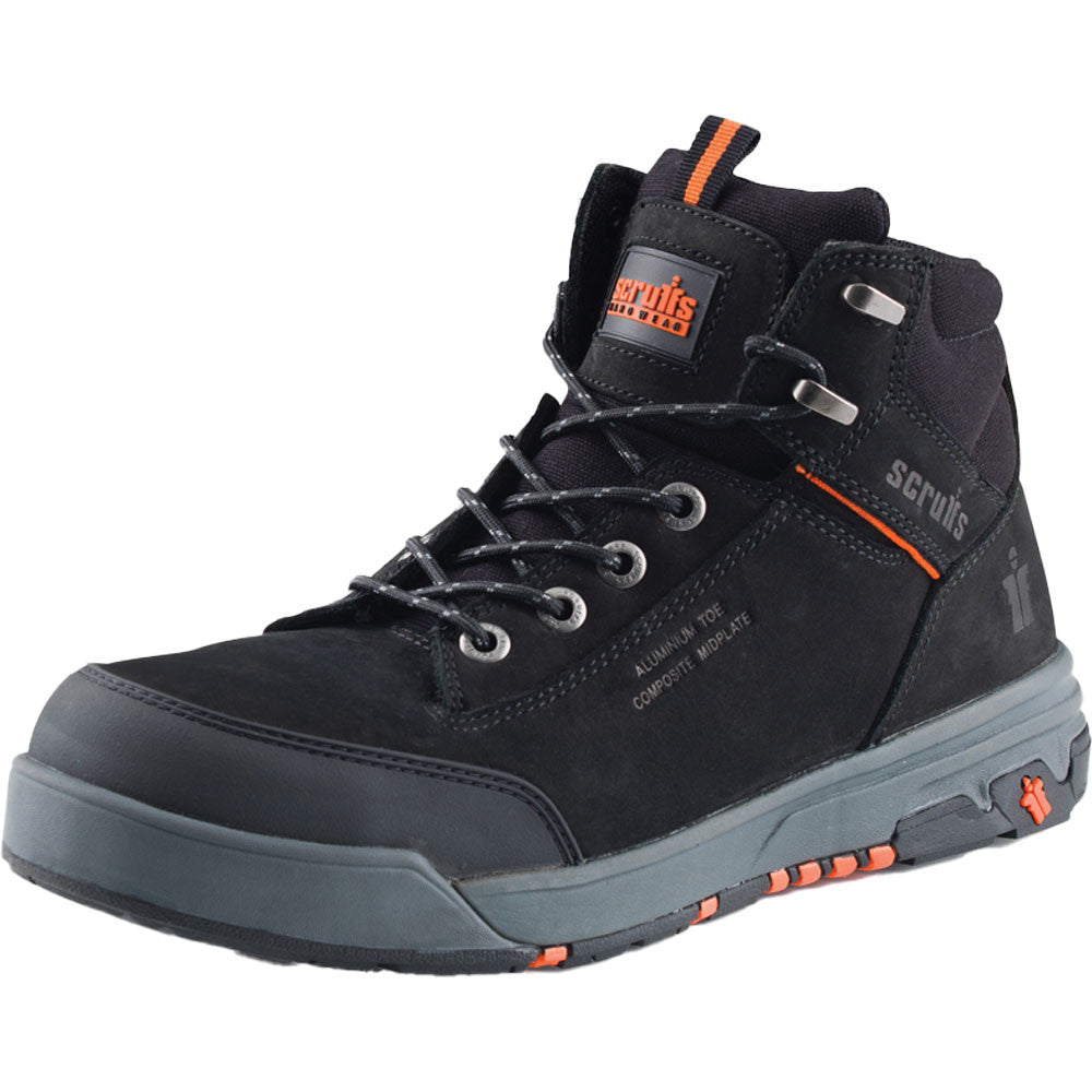 Scruffs Mens Switchback 3 Mid Ankle Leather Safety Boots