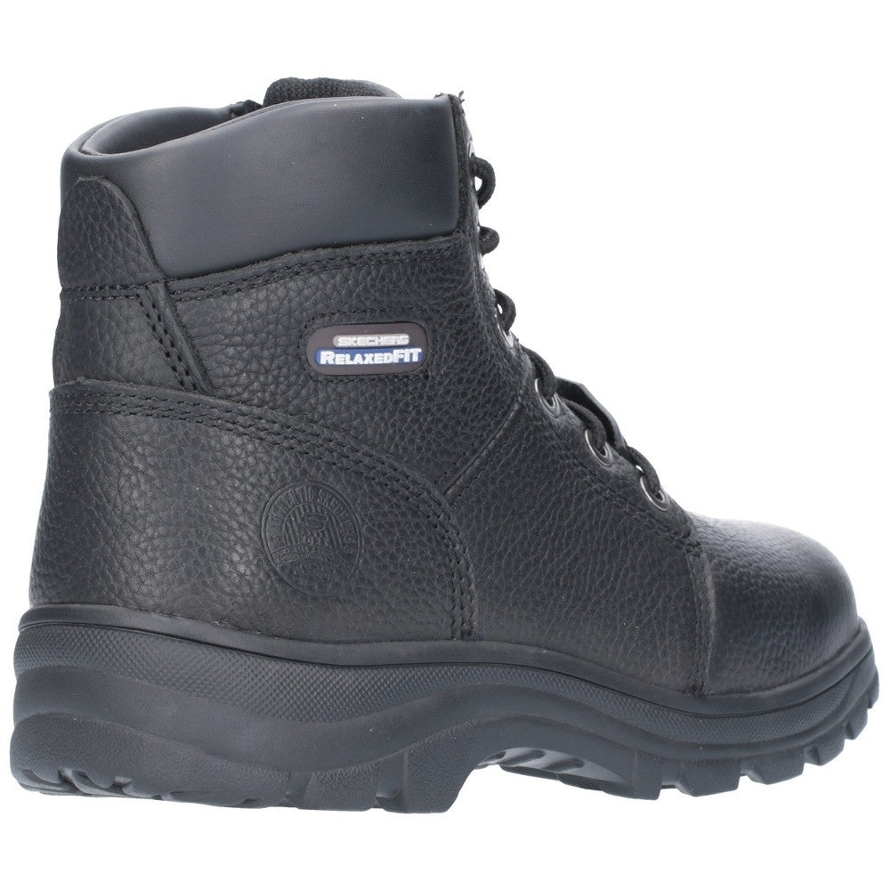Skechers Mens Workshire Relaxed Fit Laced Safety Ankle Boots