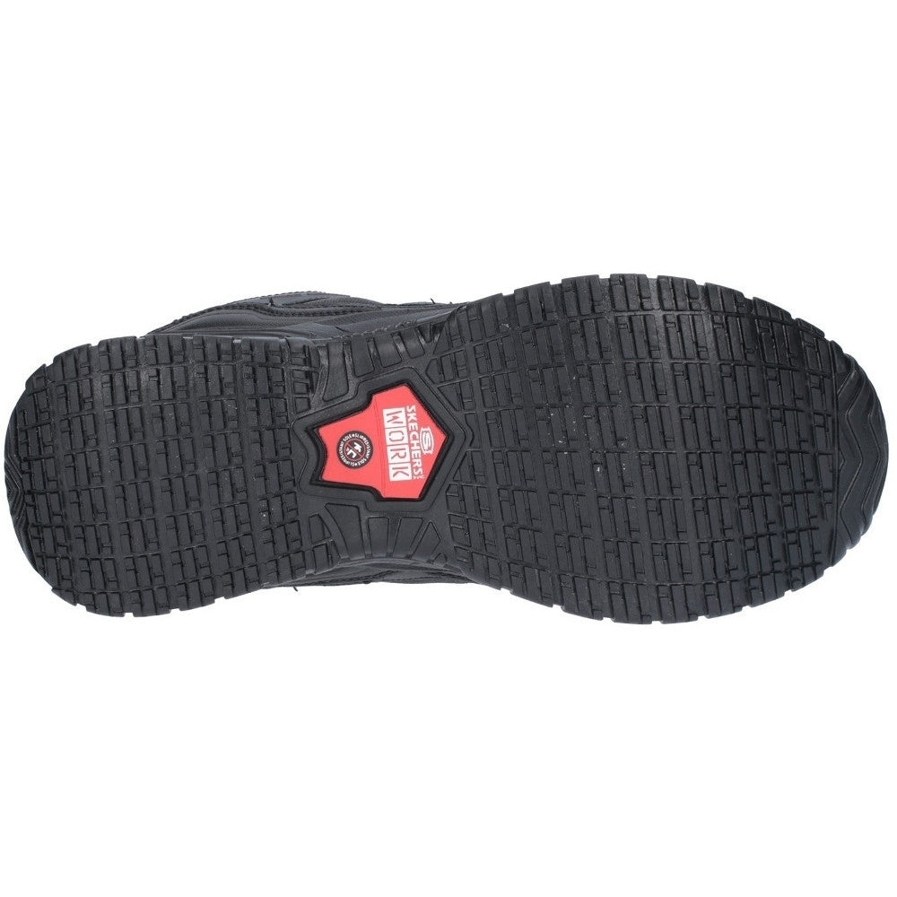 Skechers Mens Soft Stride Relaxed Fit Laced Safety Shoes