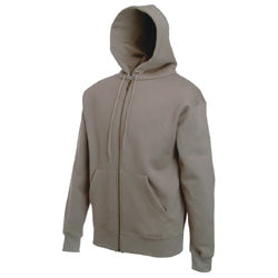 Fruit of the Loom Zip Through Hooded Sweatshirt