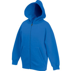 Fruit Of The Loom Kids Hooded Zip Up Sweat Jacket