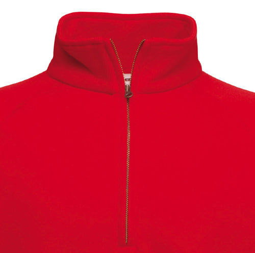 Fruit of the Loom Zip Neck Sweatshirt